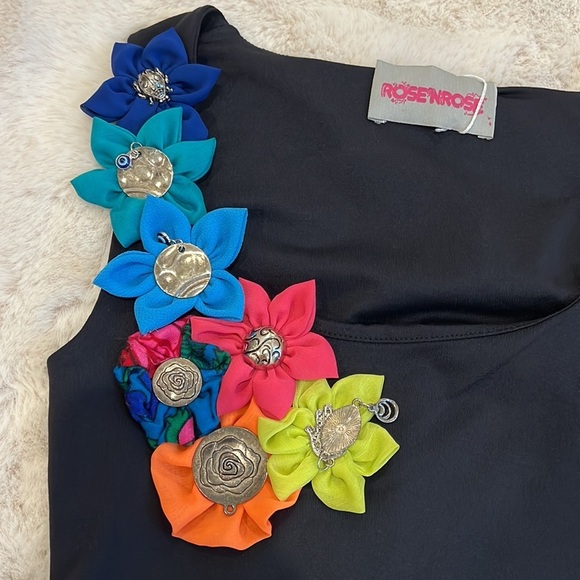 HANDMADE FLORAL TANK TOP - Picture 8 of 12